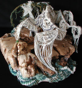 Another view of the rough terrain and Athena's camouflage veil