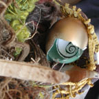 Thumbnail of one nest in Empty Nest sculpture in Mom's Bones series